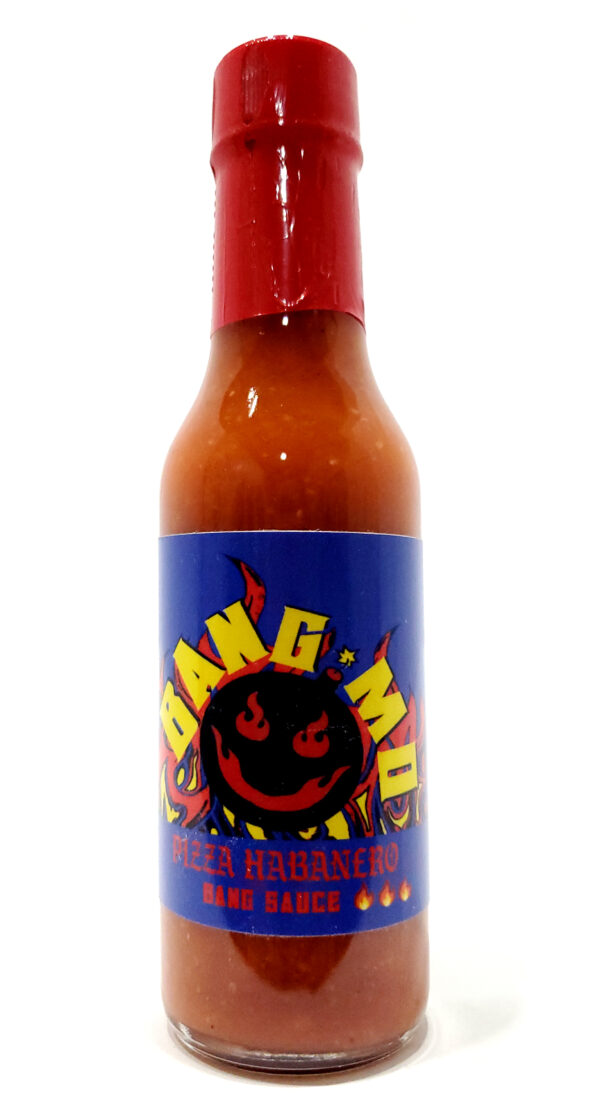 Pizza habanero bang sauce